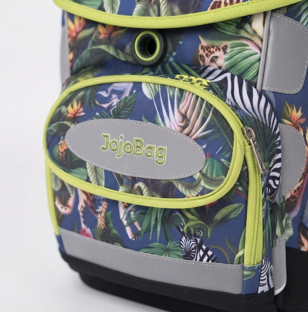 Schulranzen-Set von JoJoBag für Mädchen & Jungen 4-tlg Set für den Schulstart