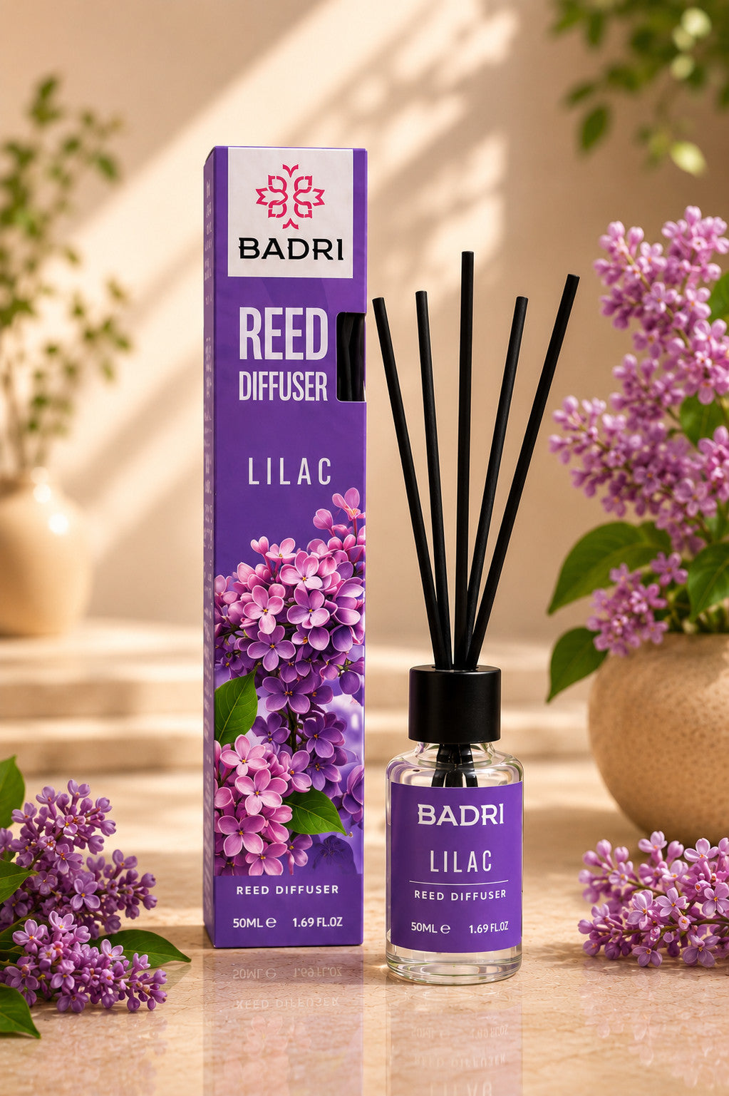 Reed Diffuser 50&100 ml Raumduft mit stäbchen Lufterfrischer Verschiedene Düfte