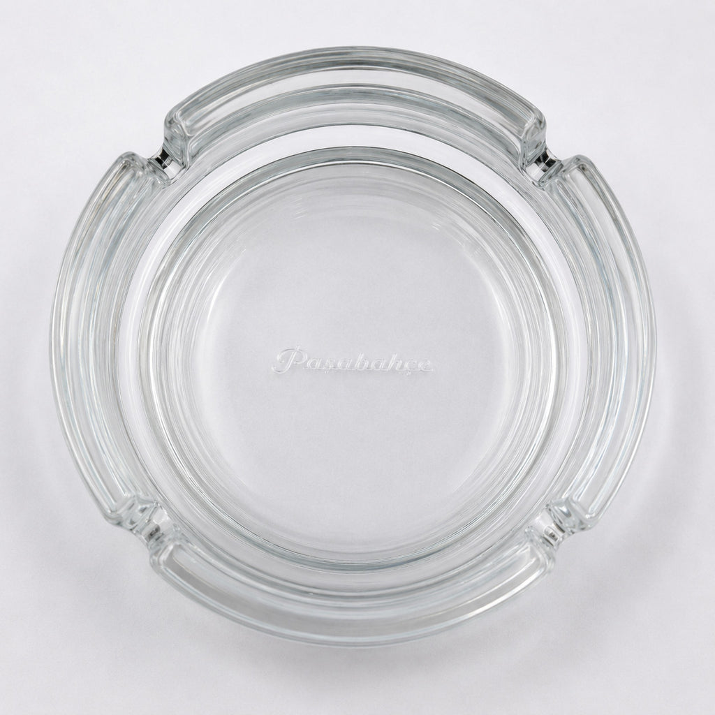 Pasabahce Bistro Glas Aschenbecher 2er Set Ø 107 mm Transparent