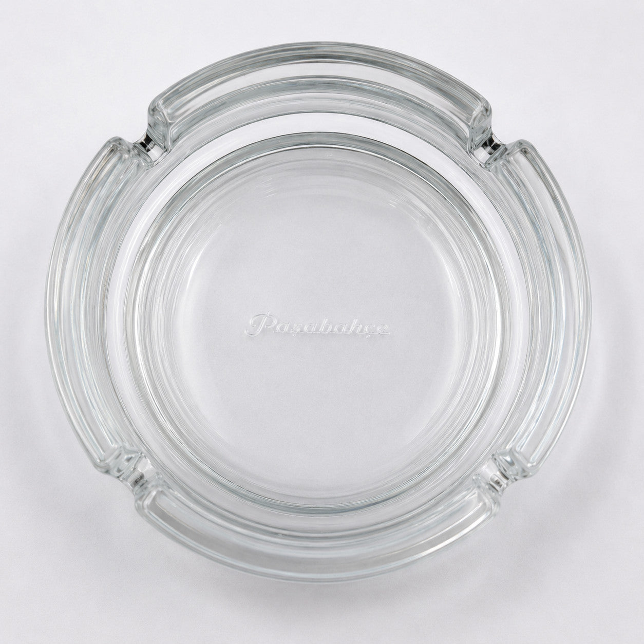 Pasabahce Bistro Glas Aschenbecher 2er Set Ø 107 mm Transparent