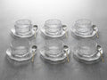 Servierschalen-Set aus Glas 12-teilig inklusive Unterteller 6-Personen-Set