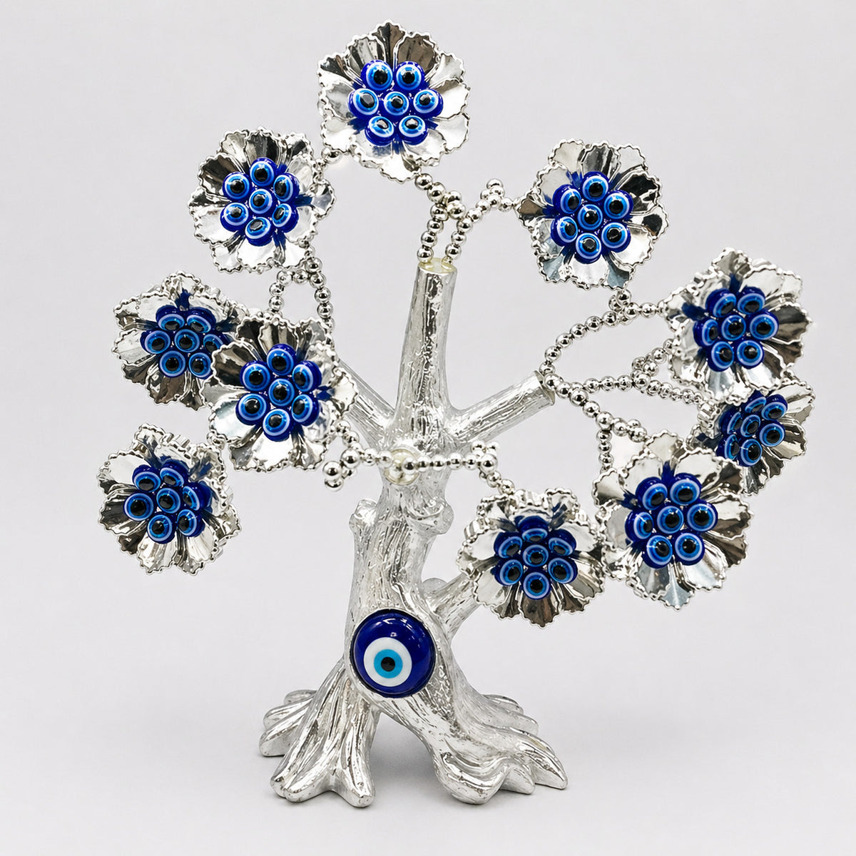Nazar Boncuk Deko Baum Handarbeit Evil Eye Kristall Blumen Deko Geschenk