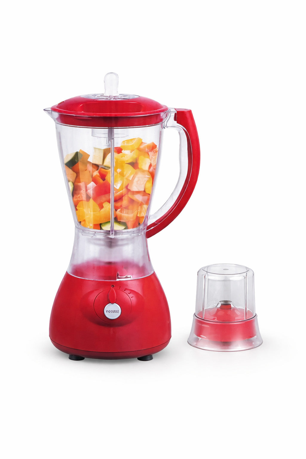 Standmixer 1,5L mit Zerkleinerer Mixer Smoothie Maker Küchenmaschine
