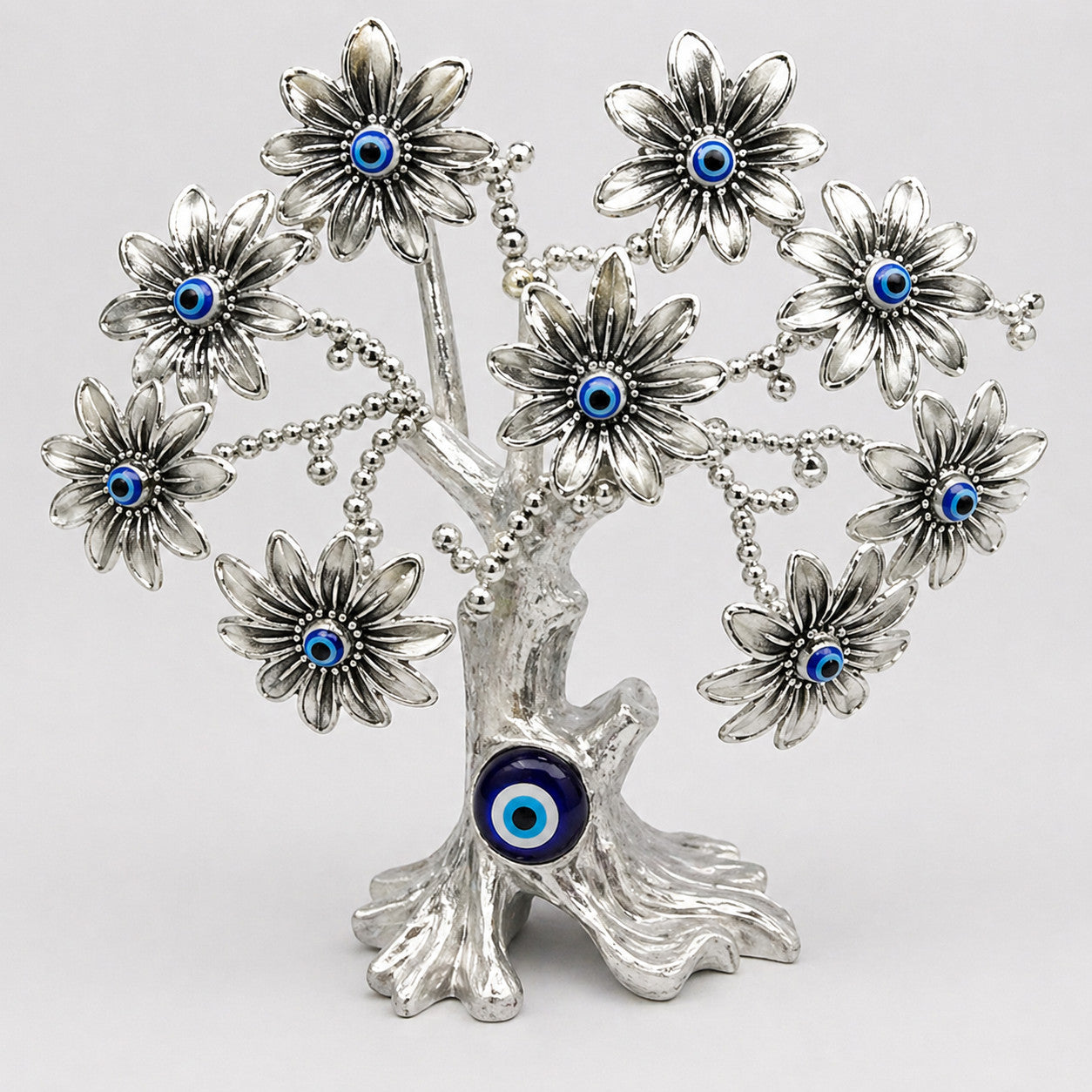 Nazar Boncuk Deko Baum Handarbeit Evil Eye Kristall Blumen Deko Geschenk