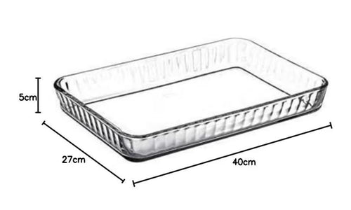 Auflaufform Glas / Borcam Rechteckig/Dikdörtgen