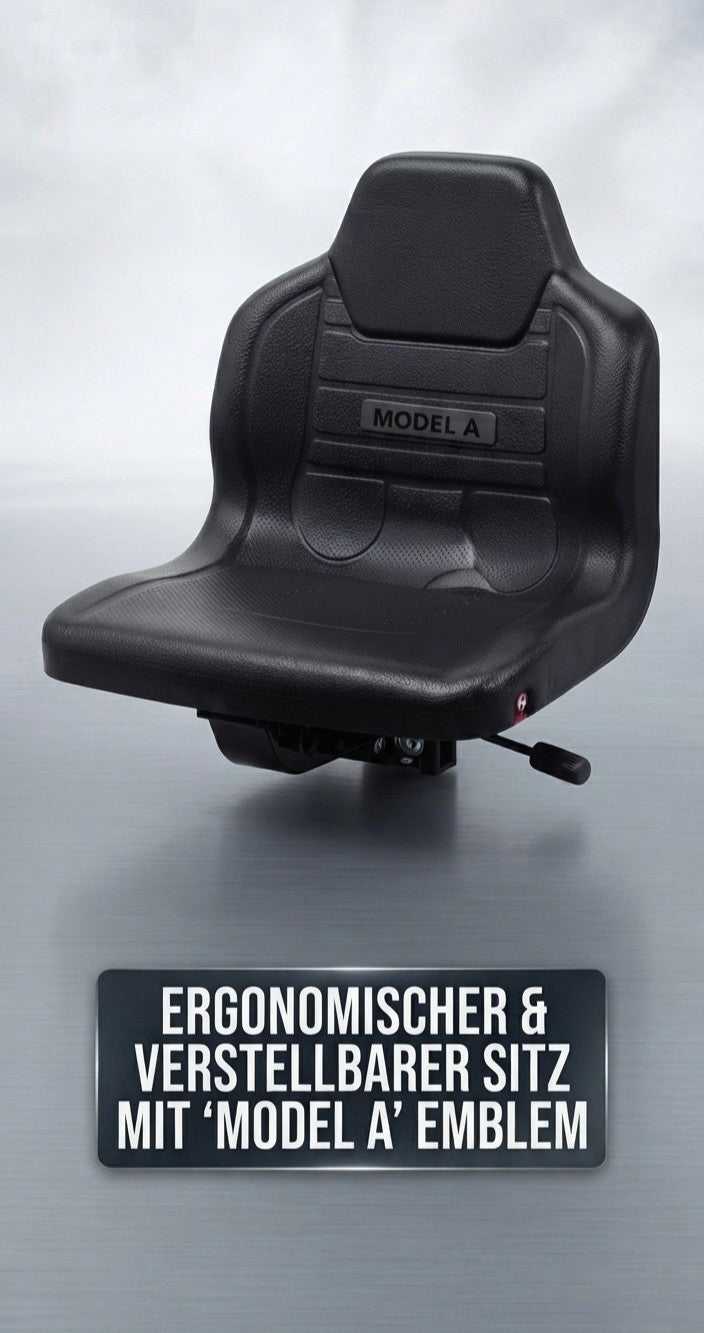 Gokart Kinder-Pedal Model A Sicherheit & Komfort Verstellbarer Sitz Robust