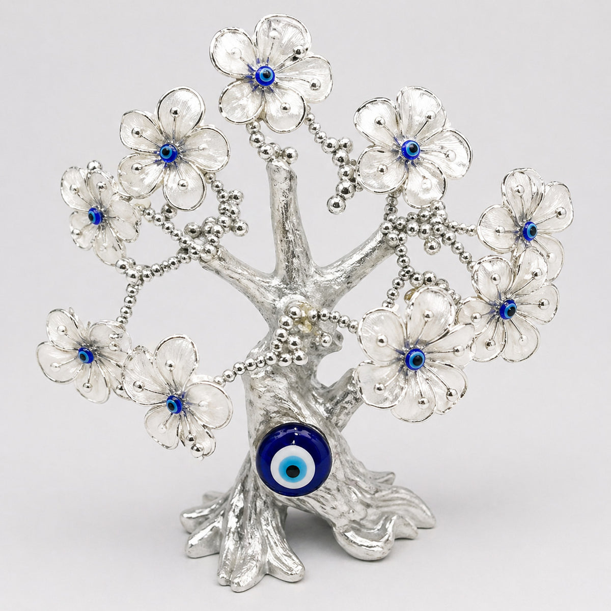 Nazar Boncuk Deko Baum Handarbeit Evil Eye Kristall Blumen Deko Geschenk