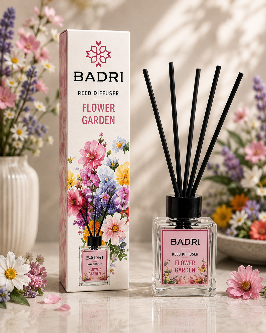 Reed Diffuser 50&100 ml Raumduft mit stäbchen Lufterfrischer Verschiedene Düfte
