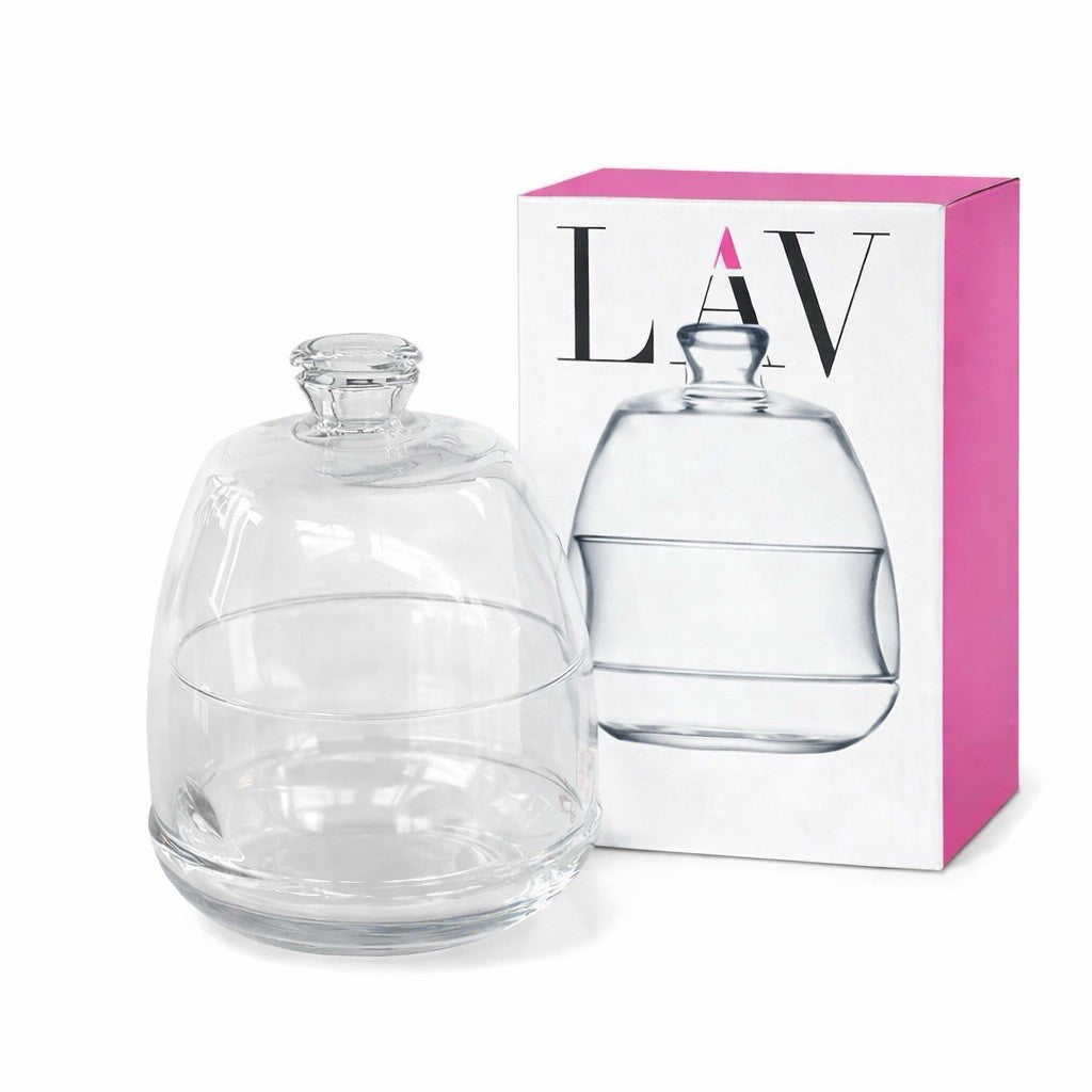 LAV Glasbehälter mit Deckel Bonboniere Glasdose Vorratsglas Marmeladenglas