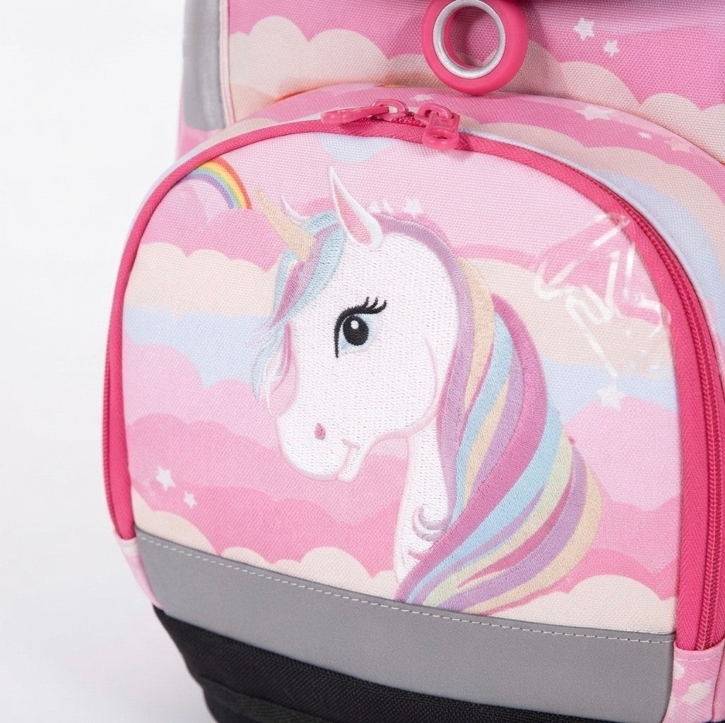 Schulranzen-Set von JoJoBag für Mädchen & Jungen 4-tlg Set für den Schulstart