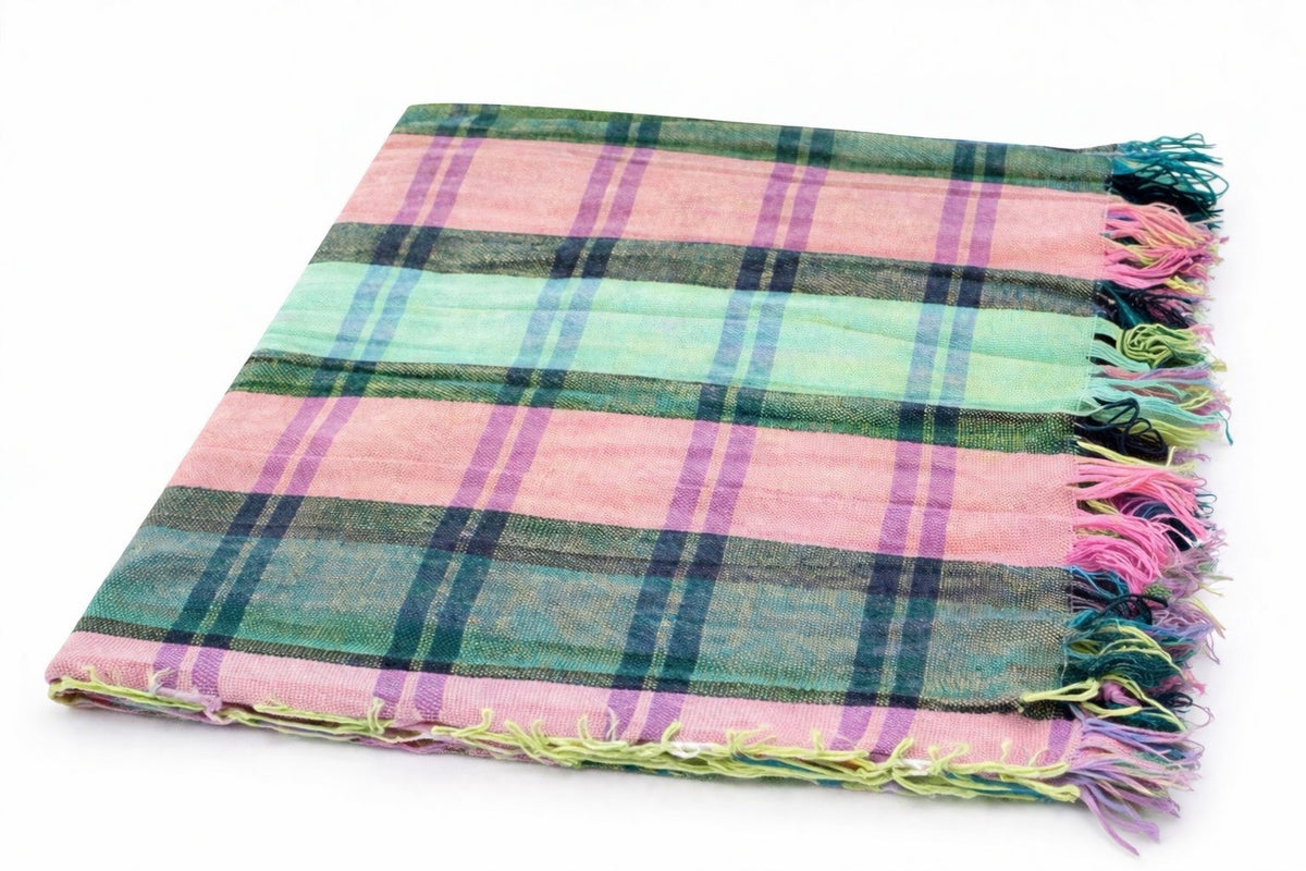 Sofra Bezi Tischdecke 160x160 cm – Baumwolle Mix – Plaid Tuch Schal Decke