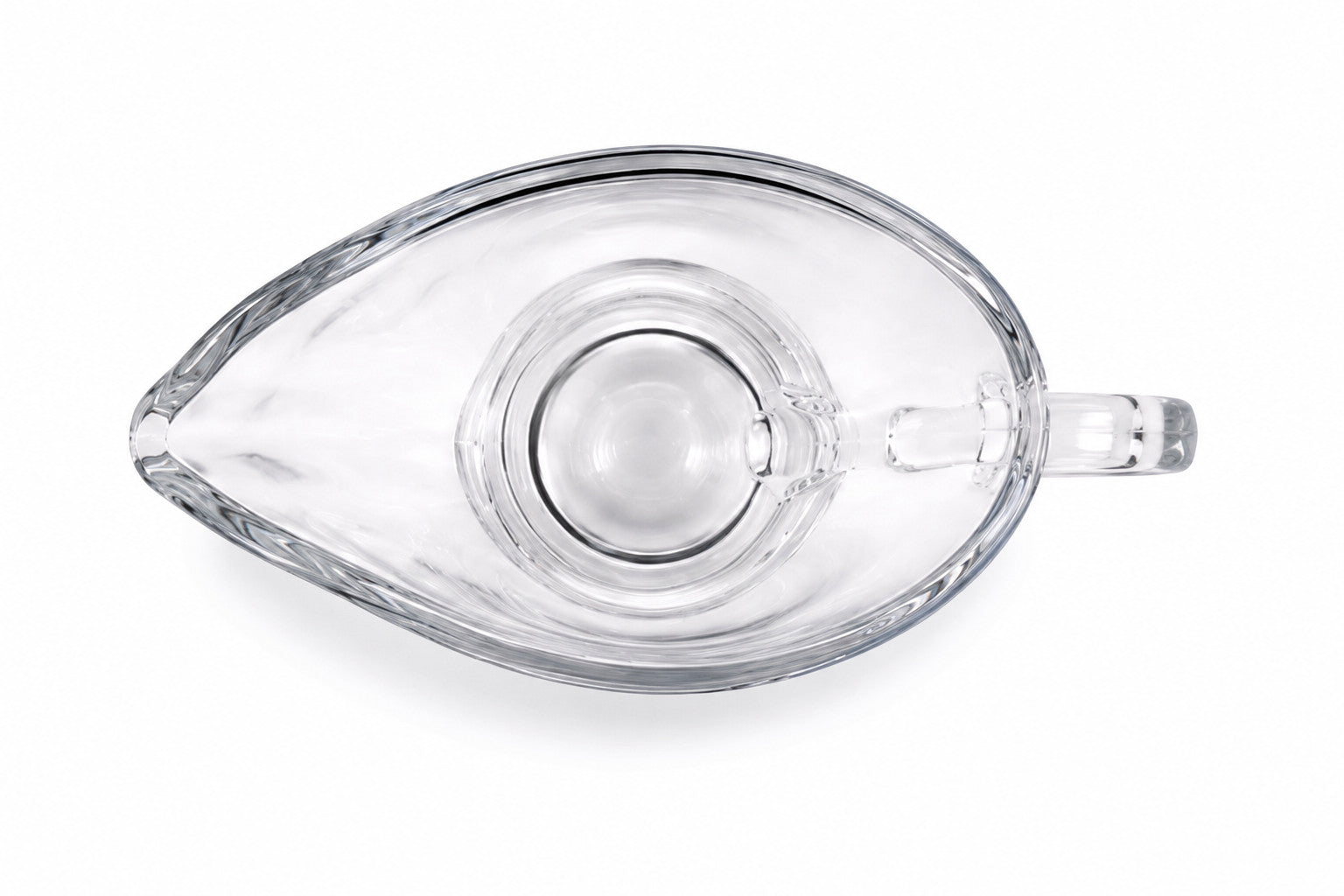 Sauciere 2er Set Glas Saucenschale Servierschale Glas Schüssel mit Griff
