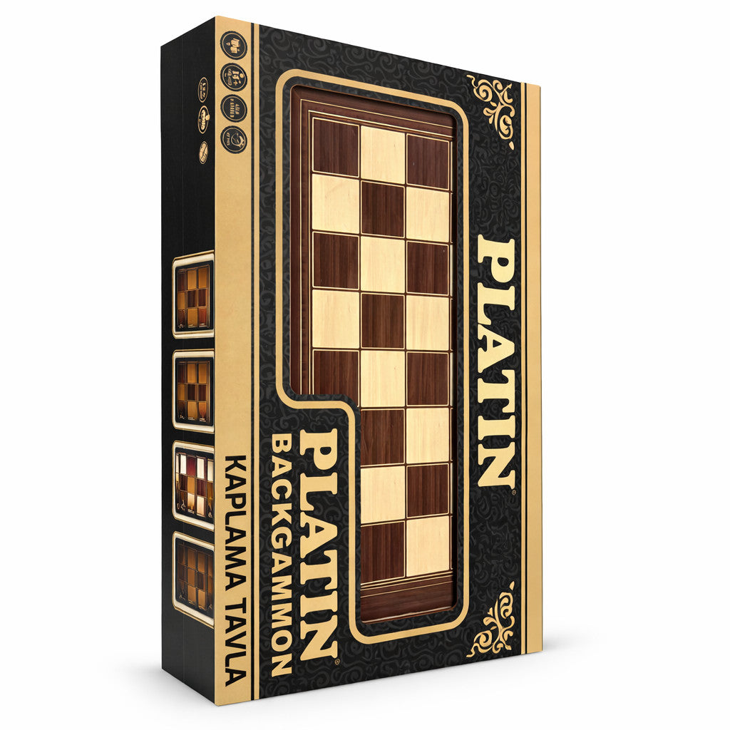 Backgammon / Tavla Platin Kaplama