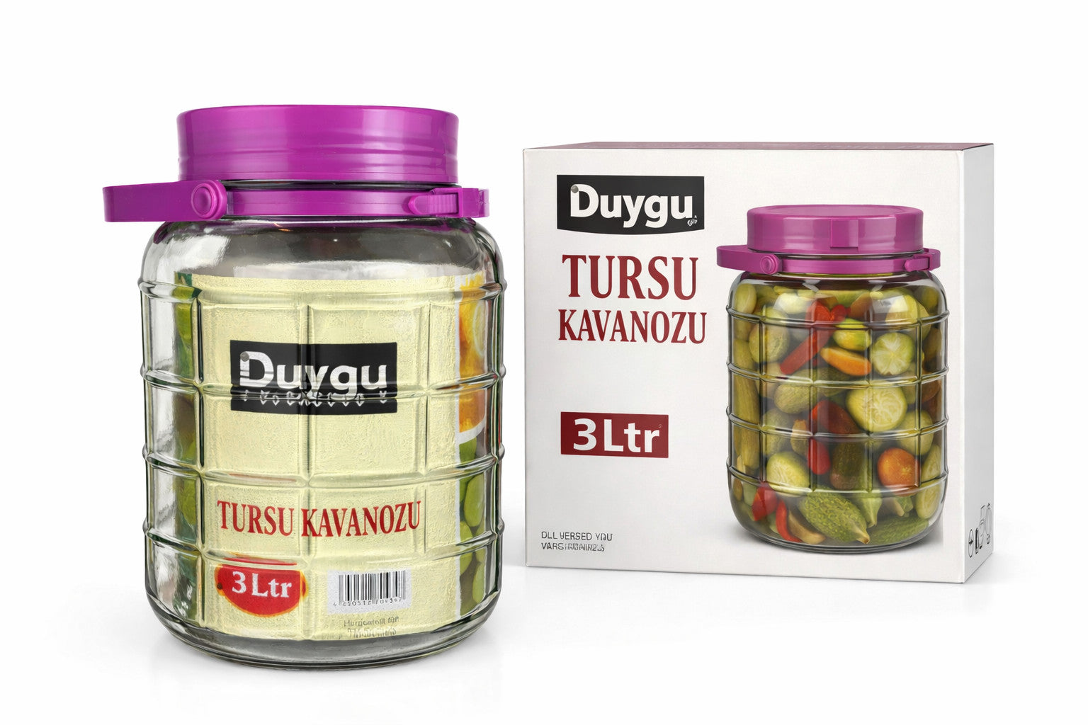 Einmachglas zum einglegen 3.LT / Tursu Kavanozu