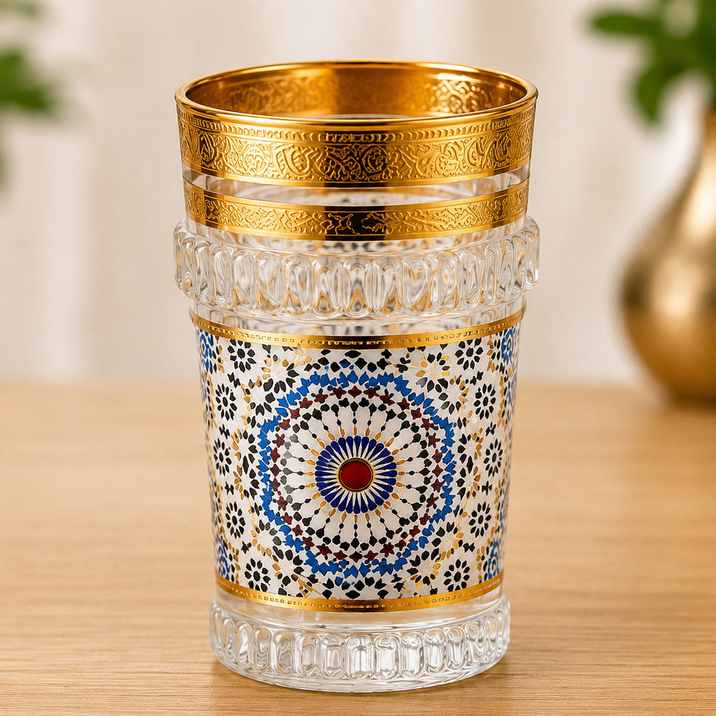 12er Teegläser Set - Saftgläser Modern Orientalisch 6 Modelle Traditionell Tee