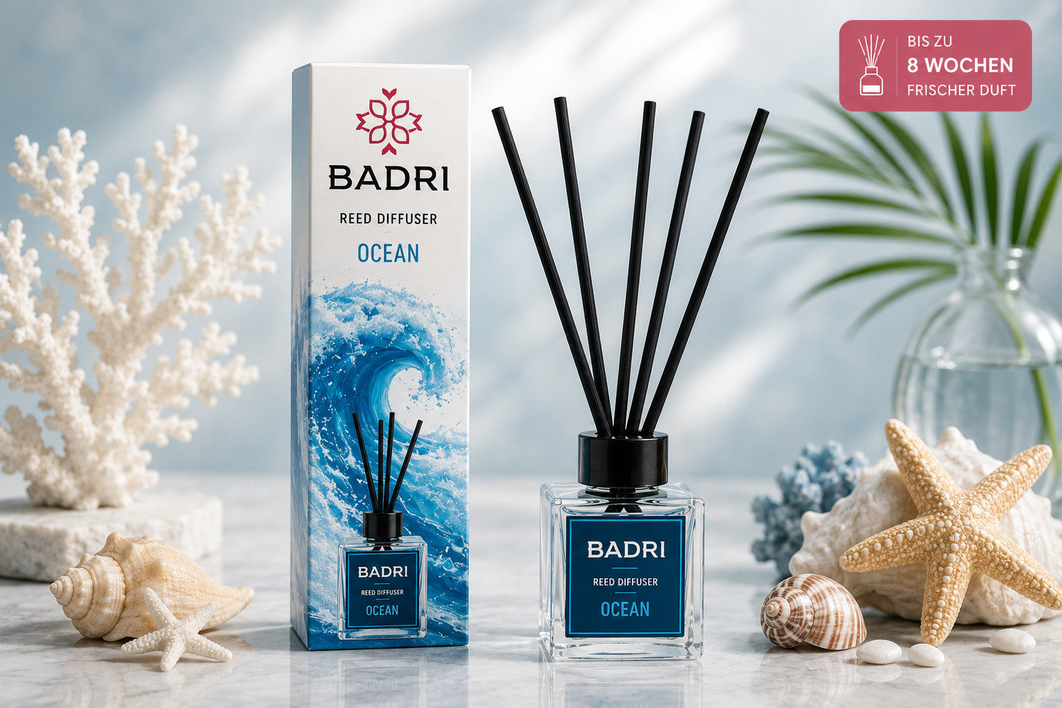 Reed Diffuser 50&100 ml Raumduft mit stäbchen Lufterfrischer Verschiedene Düfte