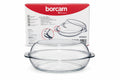 Auflaufform Glas Oval mit (Glas Deckel) / Borcam Oval Kapakli